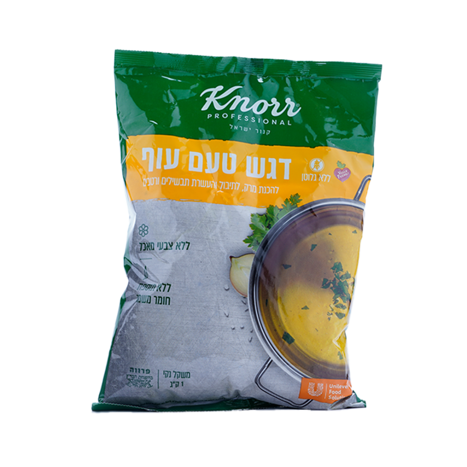 דגש מרק עוף / קנור
