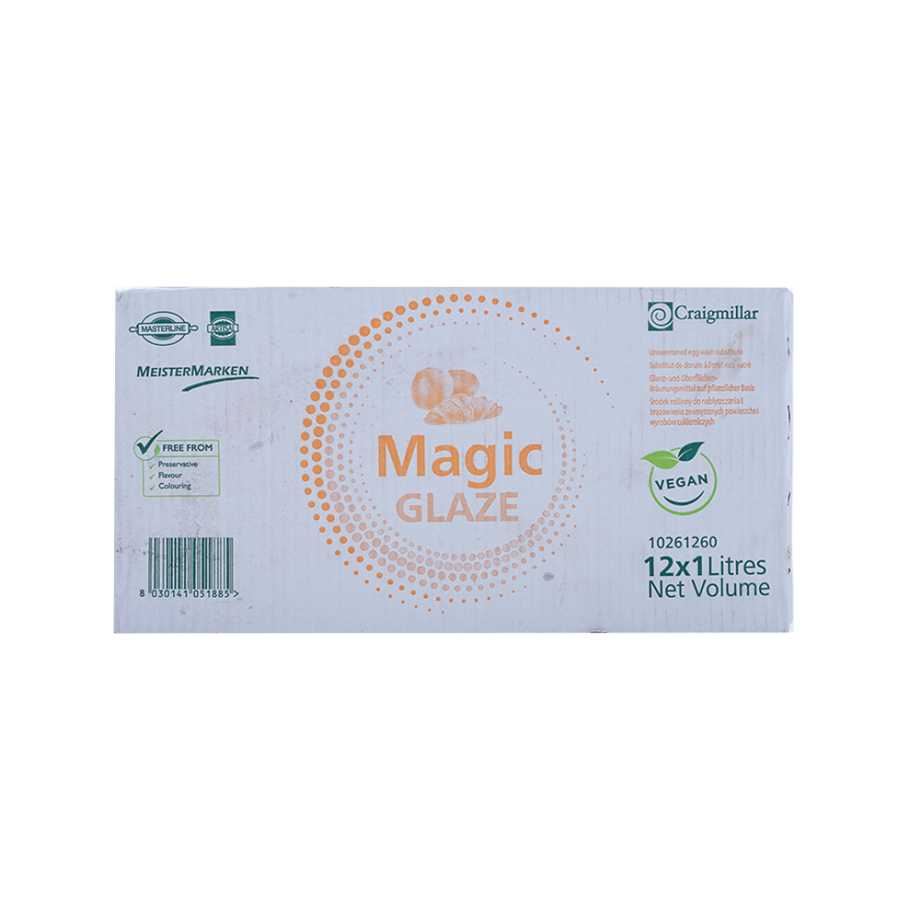 MAGIC GLAZE ציפוי להברקה  1 ליטר 12 יח פודור