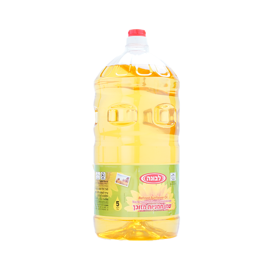 שמן חמניות מזוכך לבונה 5ל